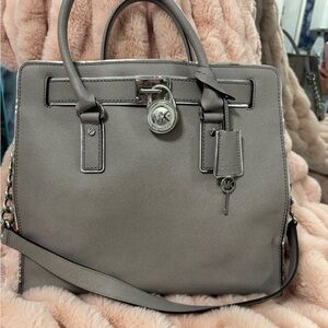Michael Kors Satchel in Elegant Gray